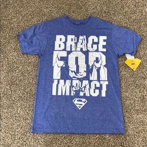 Superman Brace For Impact Tee Men’s Sz S